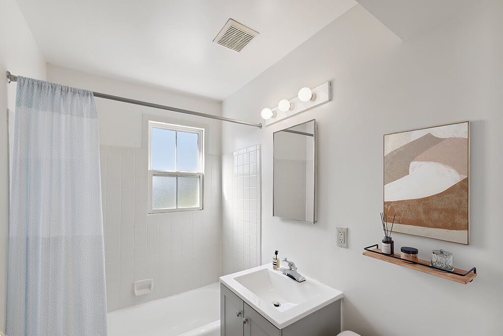Bathroom at Patrick Henry Apartments Arlington VA